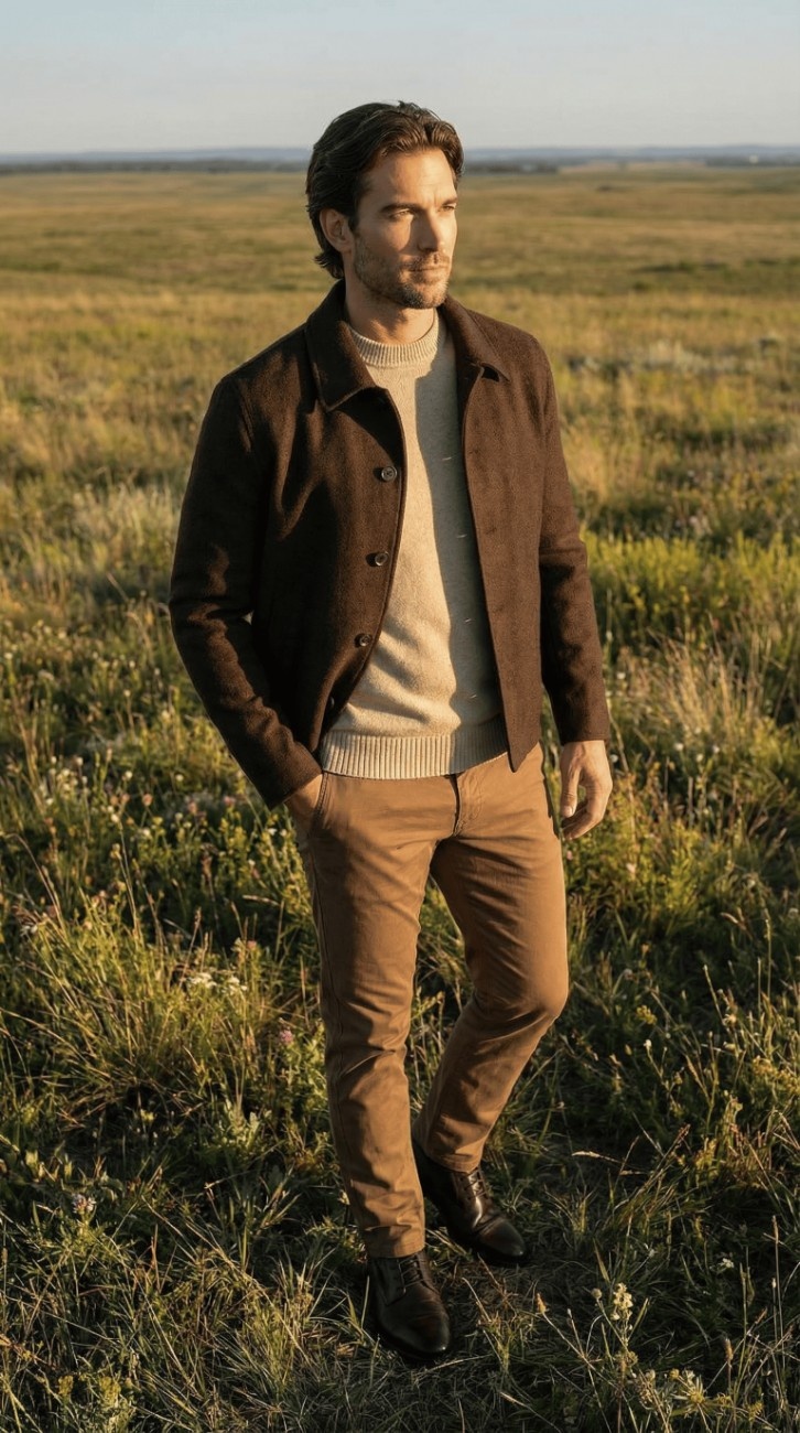 Model with natural aesthetic background 2